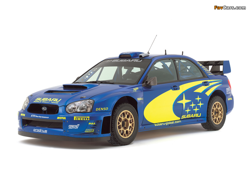 Subaru Impreza WRC 2003–05 wallpapers (800 x 600)