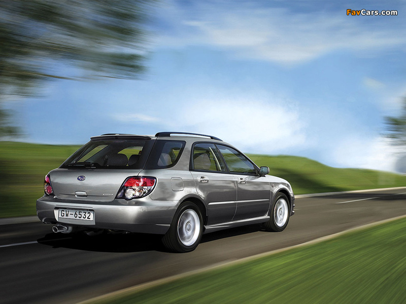 Subaru Impreza 2.0R Wagon (GG) 2005–07 images (800 x 600)