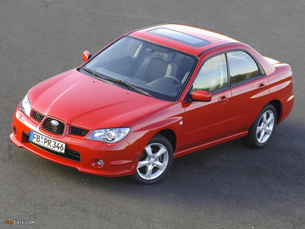 Subaru Impreza 2.0R (GD) 2005–07 images (1024 x 768)