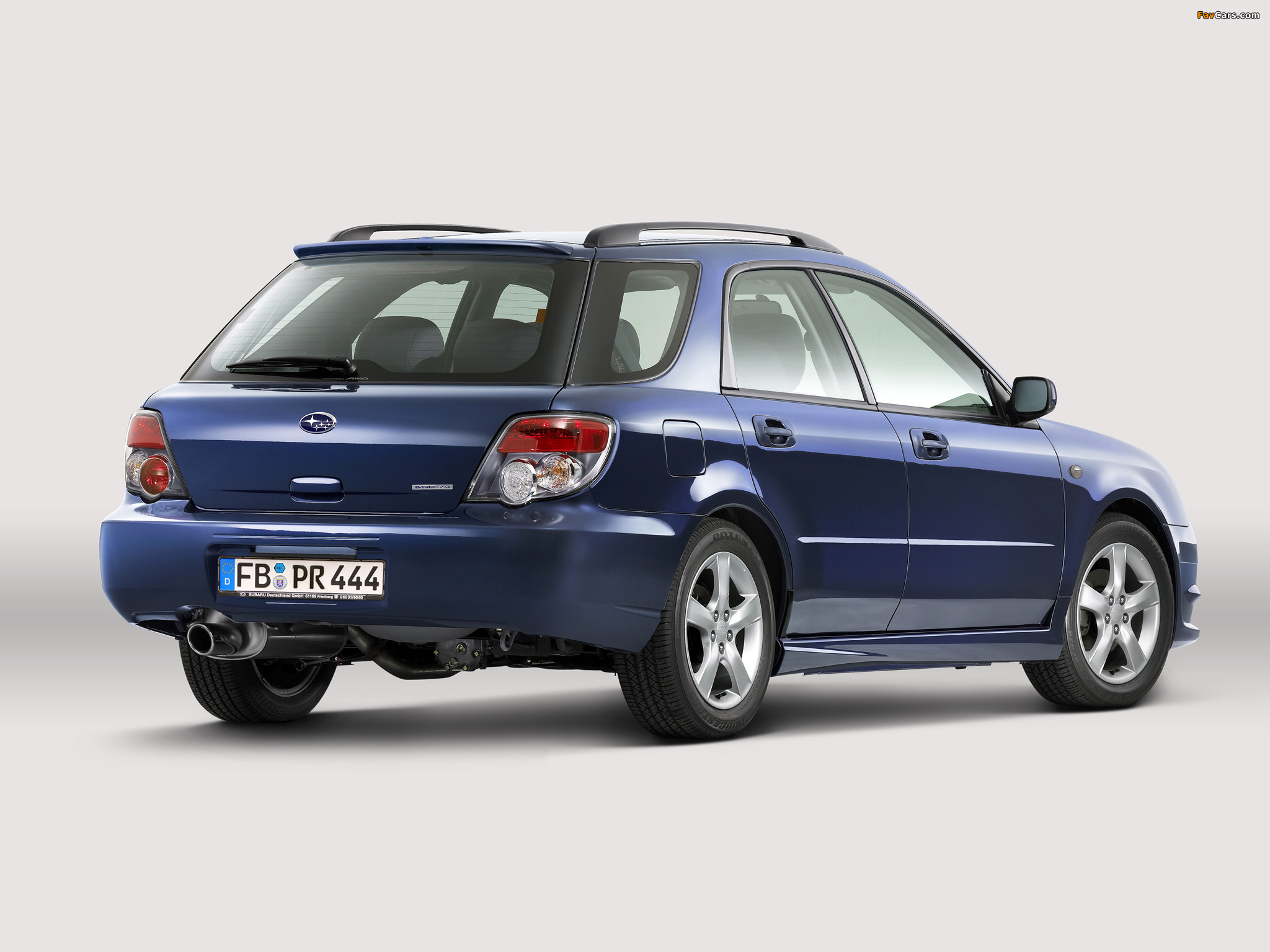 Subaru Impreza 2.0R Wagon (GG) 2005–07 images (2048 x 1536)