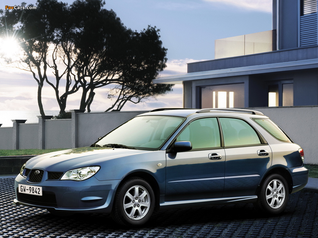 Subaru Impreza 1.5R Wagon (GG) 2005–07 photos (1024 x 768)