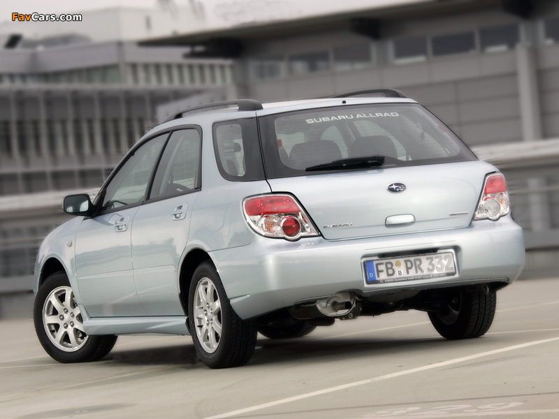 Subaru Impreza 1.5R Wagon (GG) 2005–07 photos (800 x 600)
