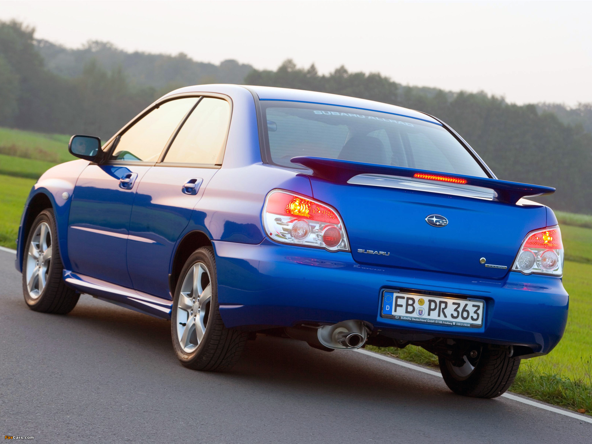 Subaru Impreza 2.0R RS (GD) 2005–07 photos (2048 x 1536)