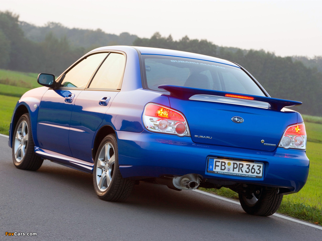 Subaru Impreza 2.0R RS (GD) 2005–07 photos (1024 x 768)