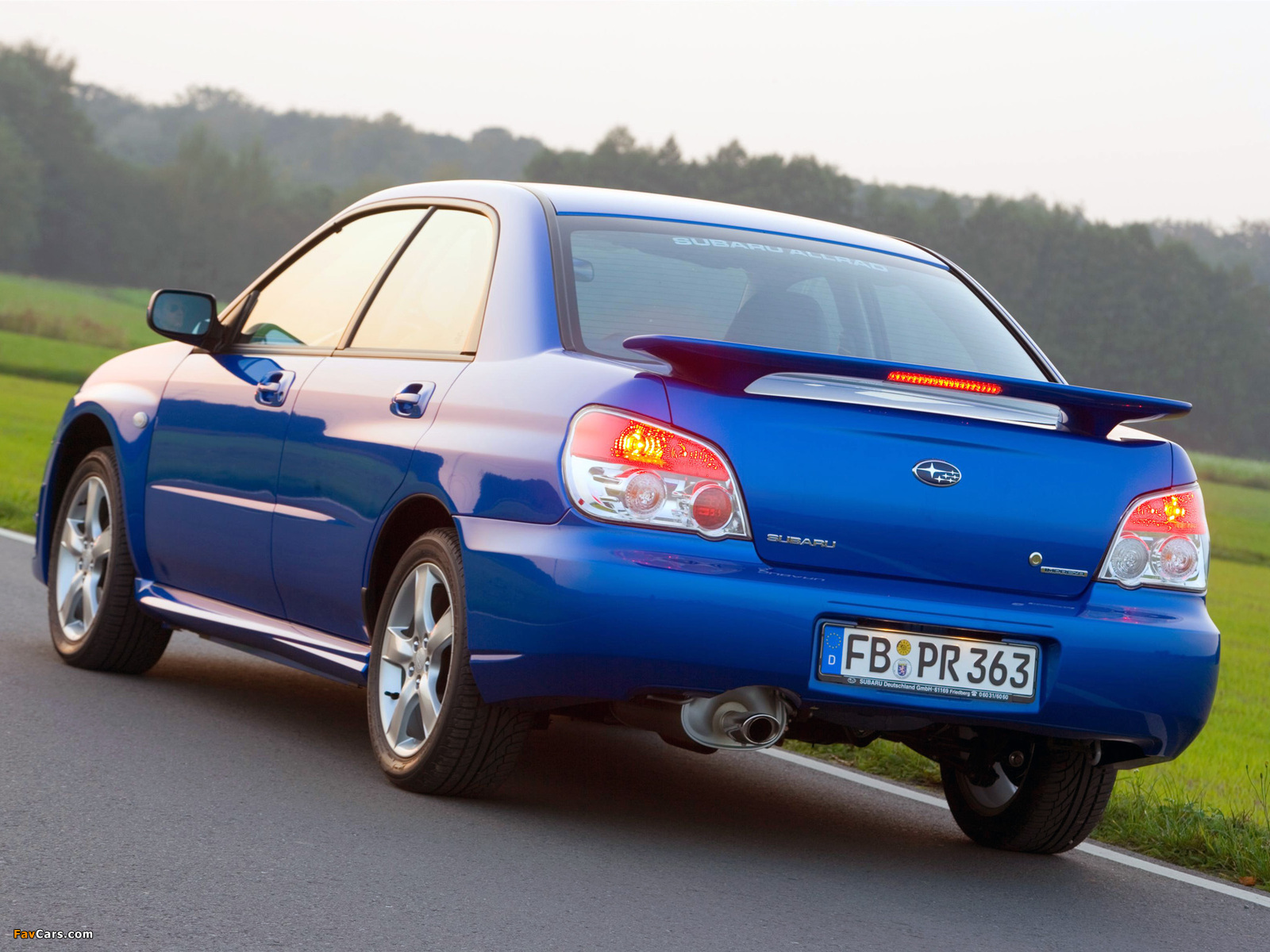 Subaru Impreza 2.0R RS (GD) 2005–07 photos (1600 x 1200)