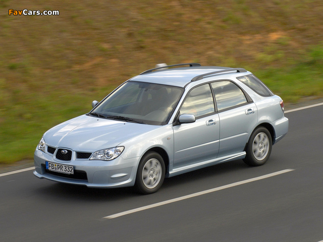 Subaru Impreza 1.5R Wagon (GG) 2005–07 photos (640 x 480)