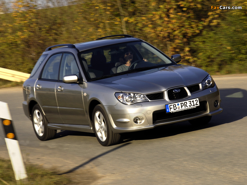Subaru Impreza 2.0R Wagon (GG) 2005–07 pictures (800 x 600)