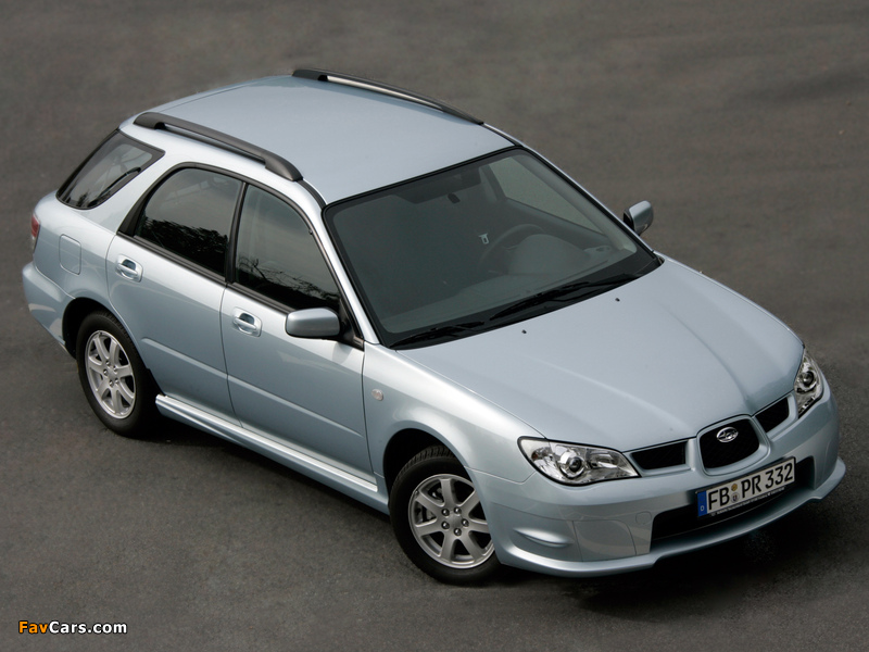 Subaru Impreza 1.5R Wagon (GG) 2005–07 pictures (800 x 600)