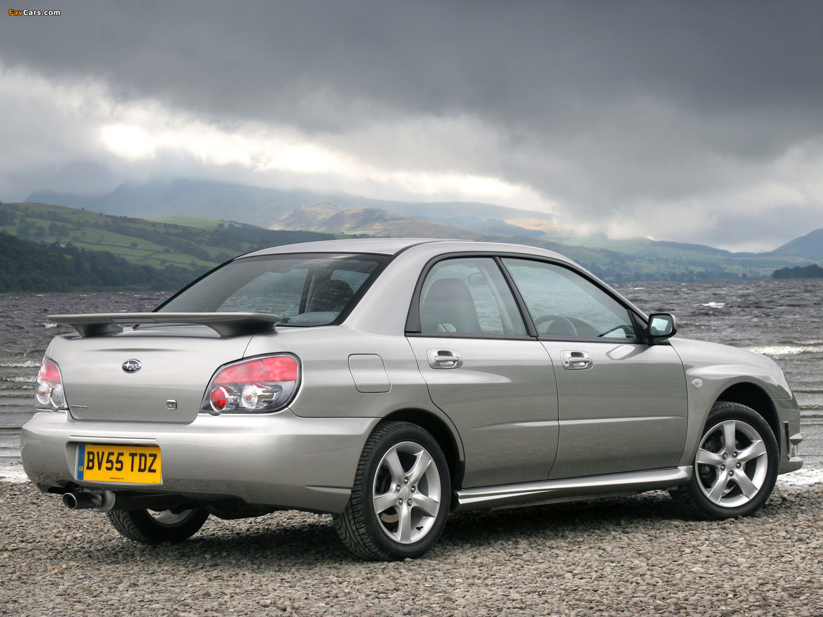 Subaru Impreza UK-spec (GD) 2005–07 wallpapers (1600 x 1200)