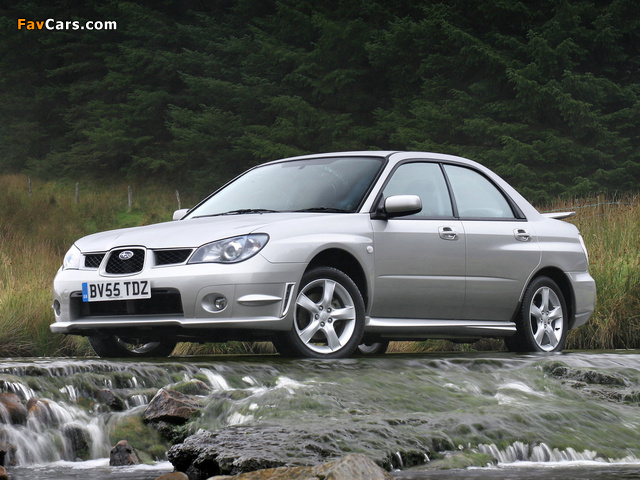 Subaru Impreza UK-spec (GD) 2005–07 wallpapers (640 x 480)