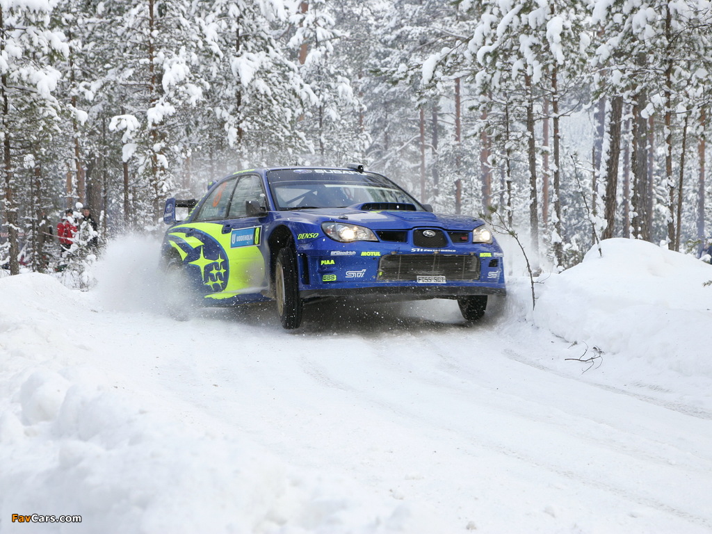 Subaru Impreza WRC (GD) 2006–08 images (1024 x 768)