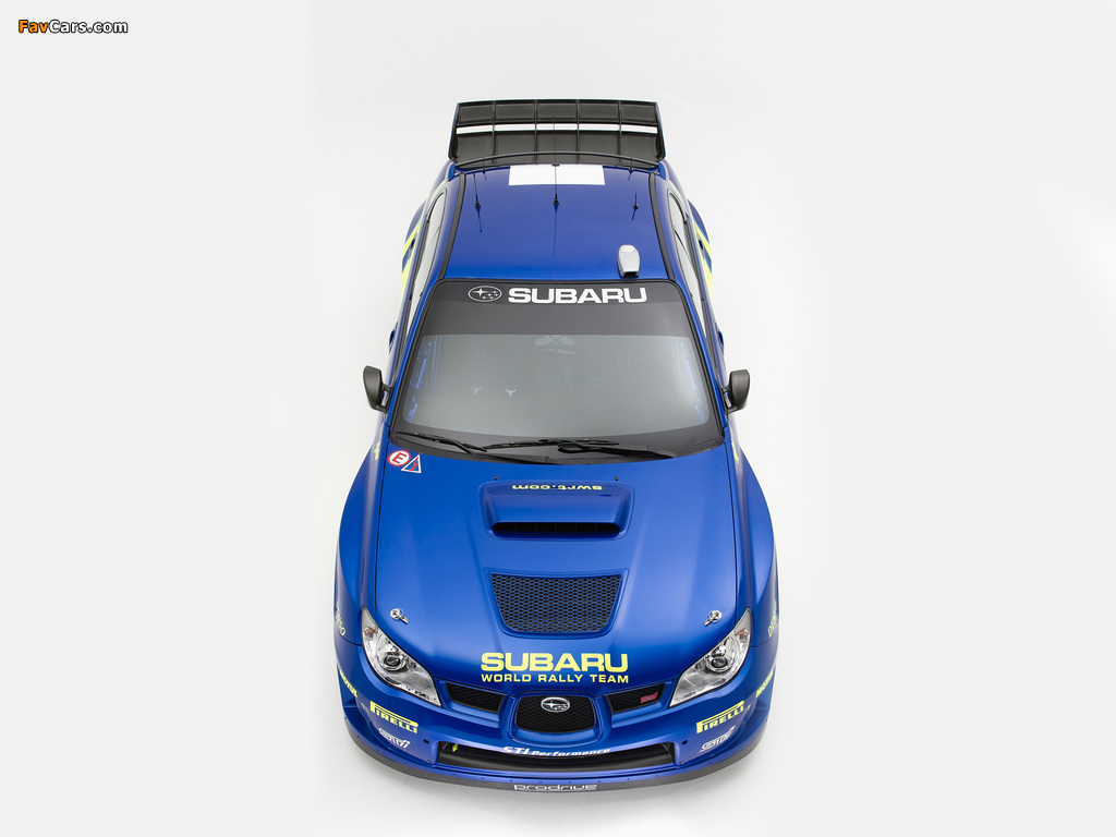 Subaru Impreza WRC (GD) 2006–08 photos (1024 x 768)