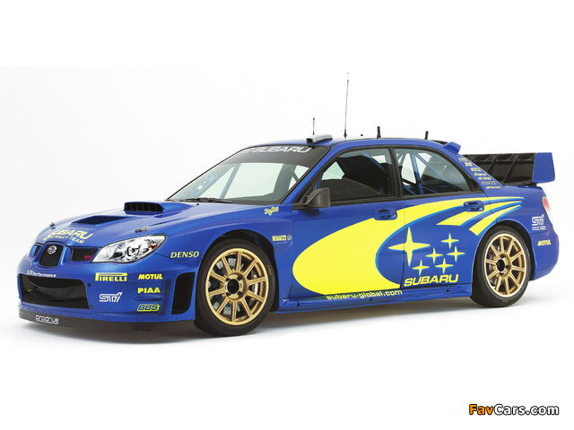 Subaru Impreza WRC (GD) 2006–08 photos (640 x 480)