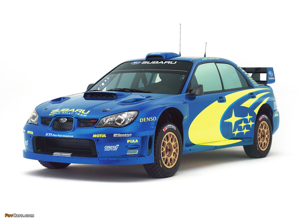 Subaru Impreza WRC (GD) 2006–08 pictures (1024 x 768)