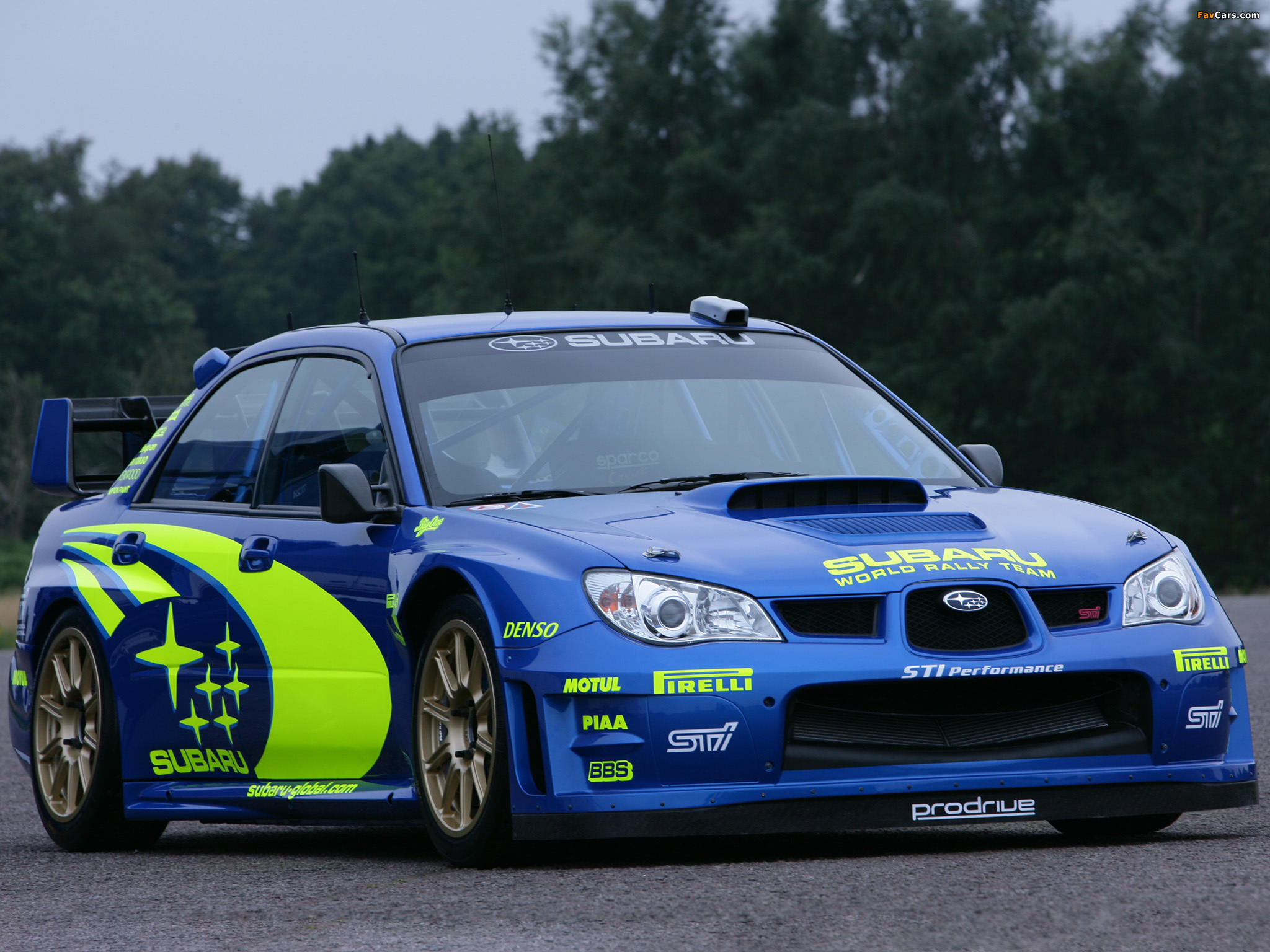 Subaru Impreza WRC (GD) 2006–08 wallpapers (2048 x 1536)