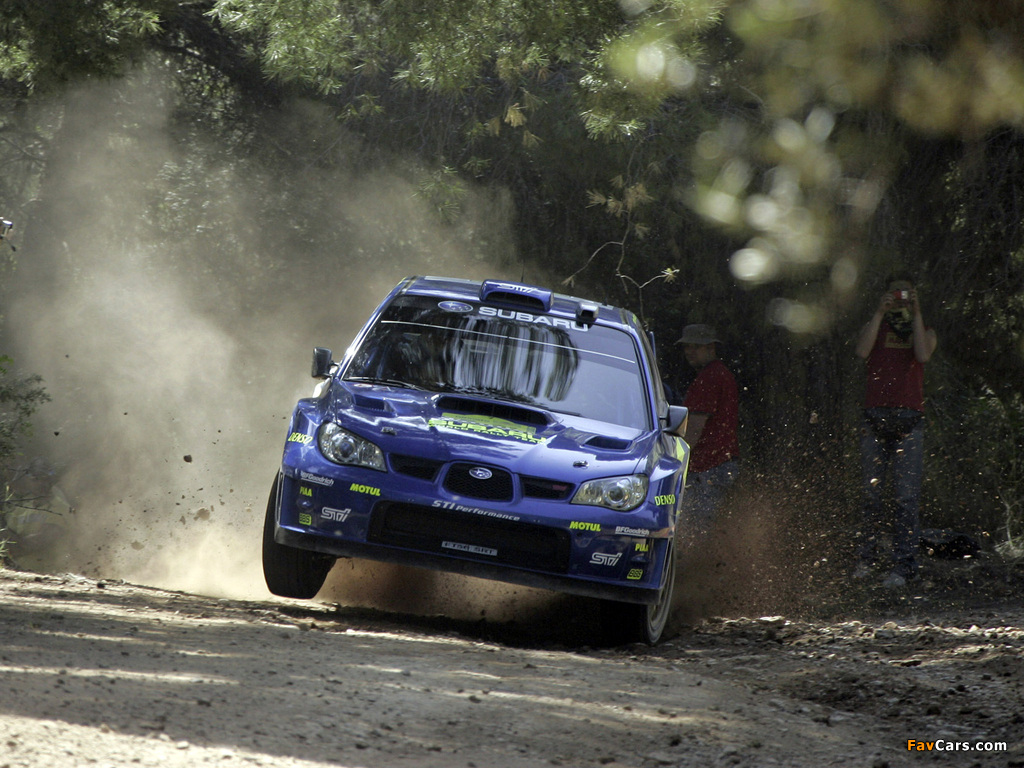 Subaru Impreza WRC (GD) 2006–08 wallpapers (1024 x 768)