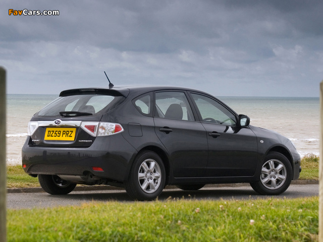 Subaru Impreza Hatchback UK-spec 2007 images (640 x 480)