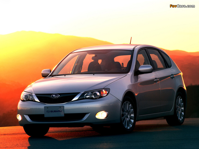 Subaru Impreza Hatchback US-spec (GH) 2007–11 images (800 x 600)