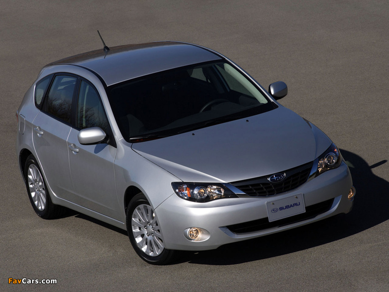 Subaru Impreza Hatchback US-spec (GH) 2007–11 photos (800 x 600)