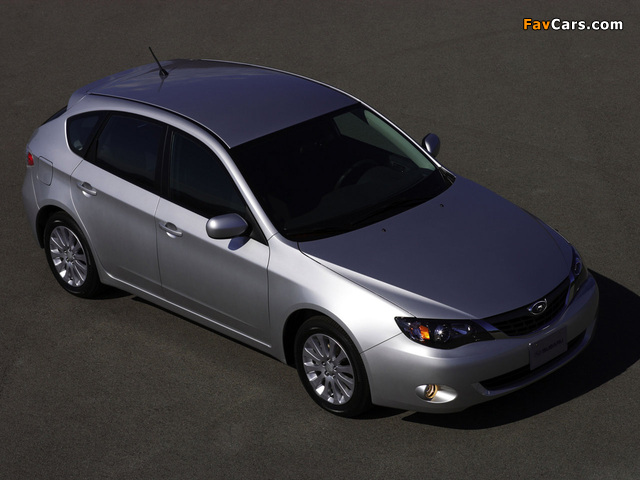 Subaru Impreza Hatchback US-spec (GH) 2007–11 photos (640 x 480)