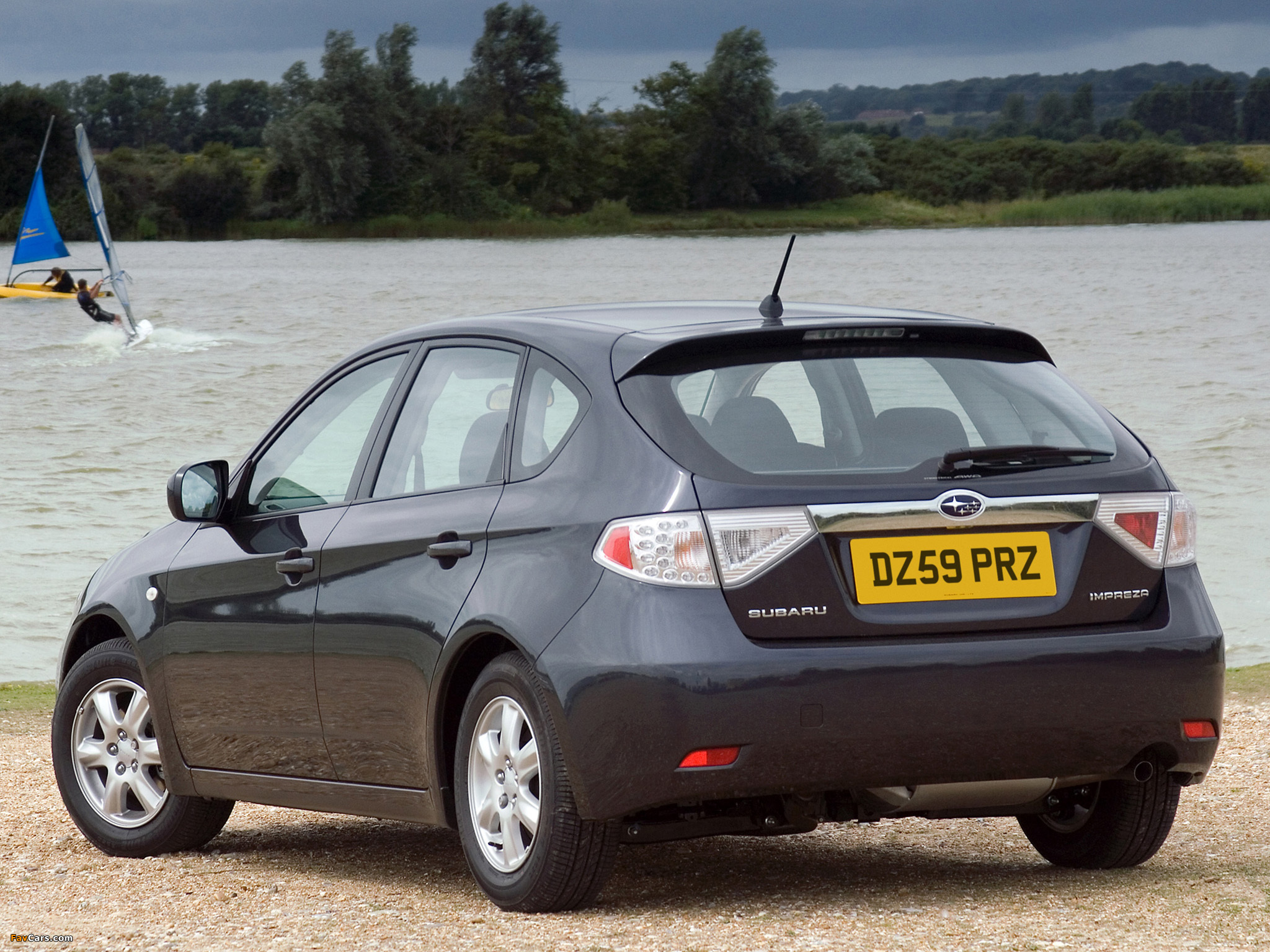 Subaru Impreza Hatchback UK-spec 2007 pictures (2048 x 1536)