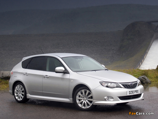 Subaru Impreza Sport Hatchback UK-spec (GH) 2007 pictures (640 x 480)