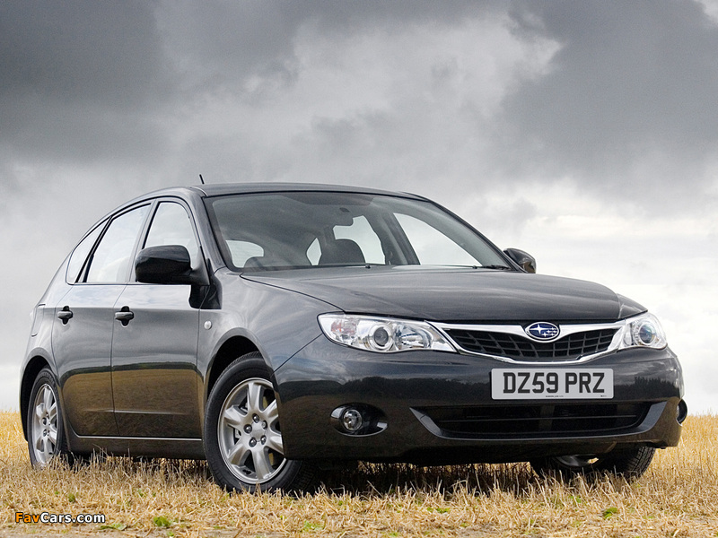 Subaru Impreza Hatchback UK-spec 2007 pictures (800 x 600)