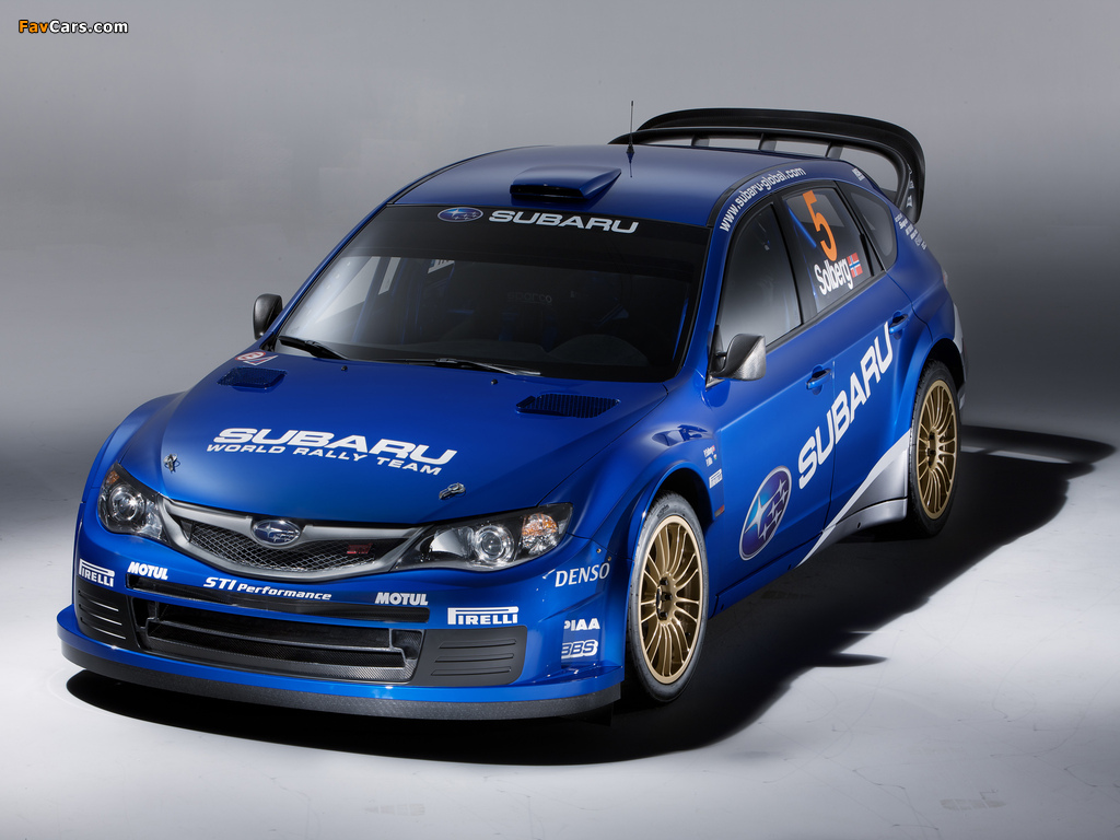 Subaru Impreza WRC 2008 images (1024 x 768)