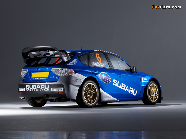 Subaru Impreza WRC 2008 photos (640 x 480)