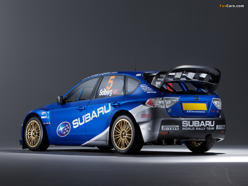 Subaru Impreza WRC 2008 pictures (1024 x 768)