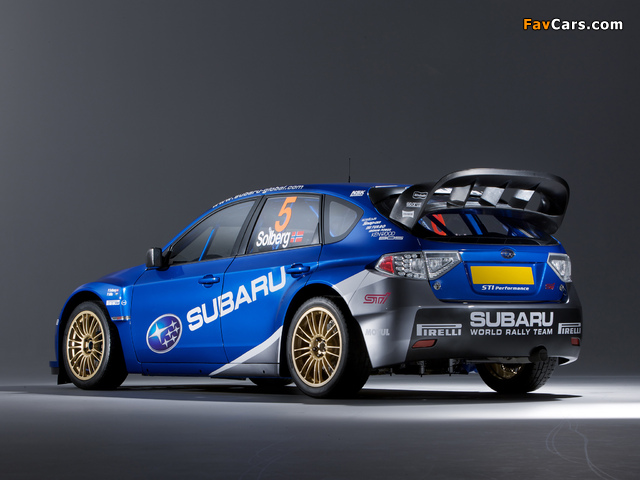Subaru Impreza WRC 2008 pictures (640 x 480)