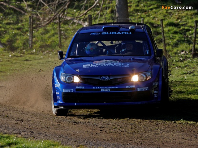 Subaru Impreza WRC 2008 pictures (640 x 480)