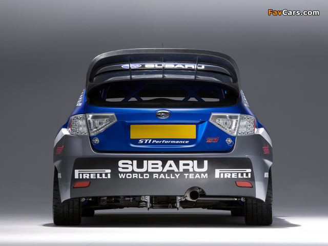 Subaru Impreza WRC 2008 wallpapers (640 x 480)