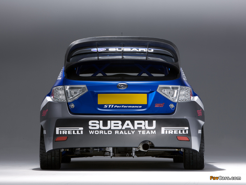 Subaru Impreza WRC 2008 wallpapers (800 x 600)