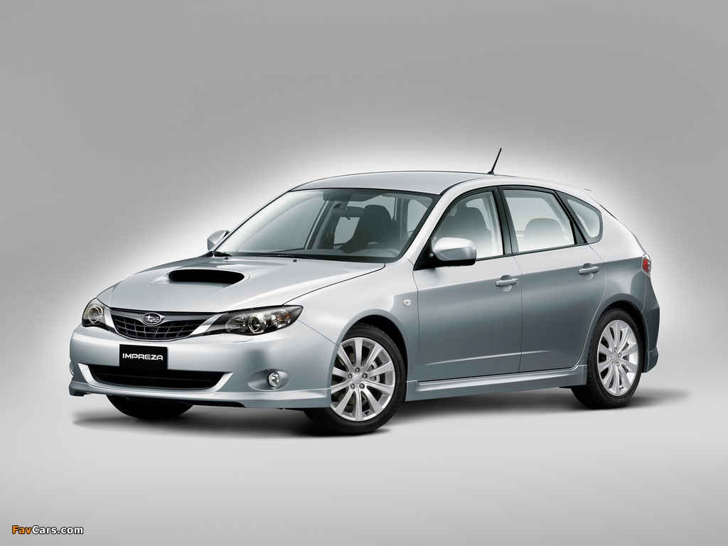 Subaru Impreza 2.0D Sport (GH) 2008 wallpapers (1024 x 768)