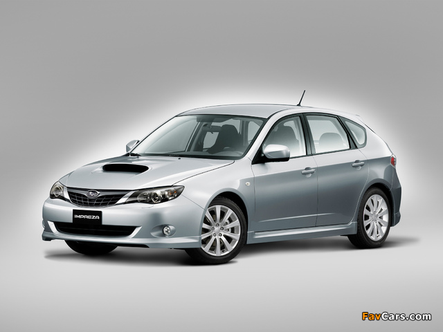 Subaru Impreza 2.0D Sport (GH) 2008 wallpapers (640 x 480)