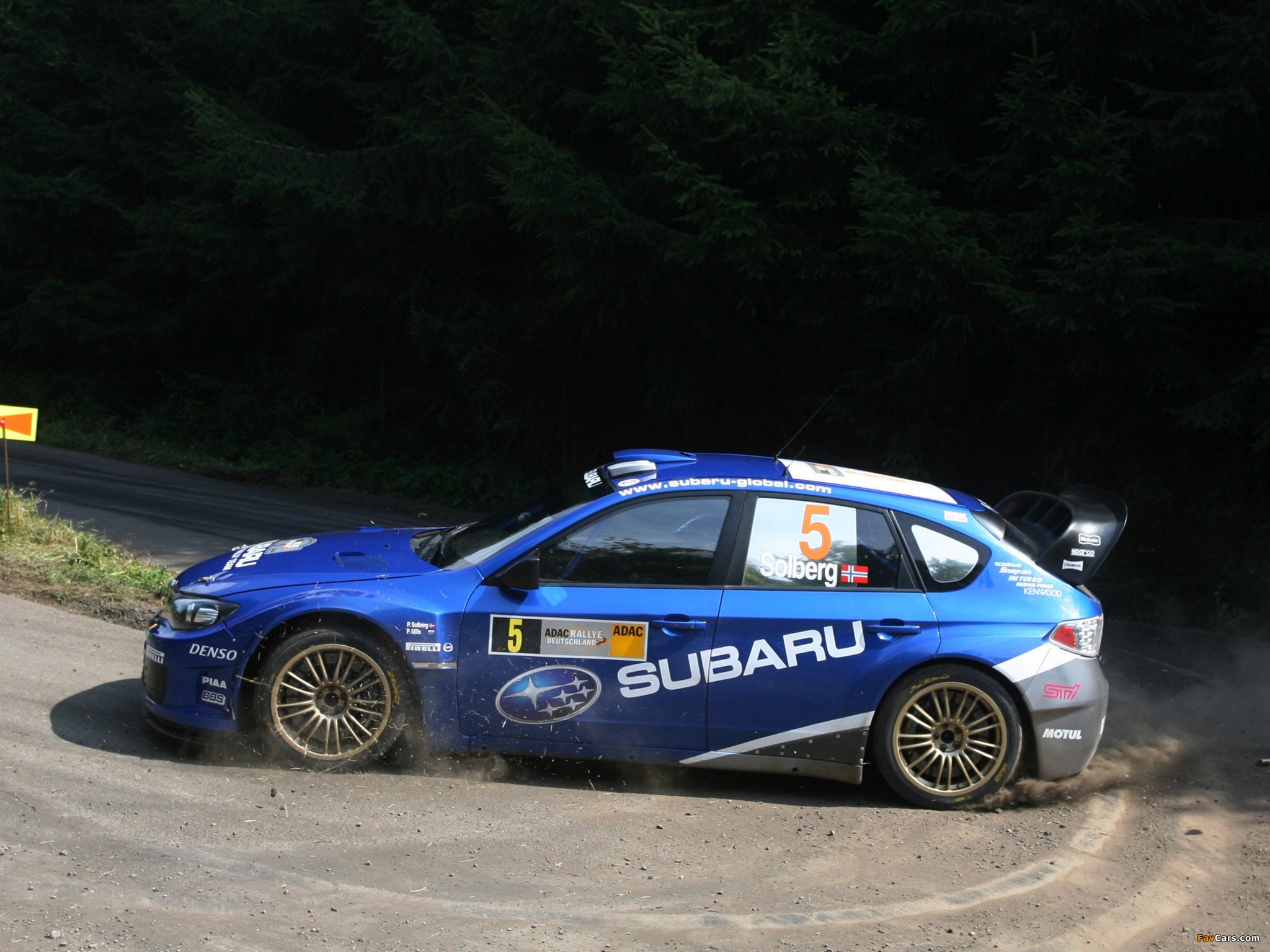 Subaru Impreza WRC 2008 wallpapers (2048 x 1536)