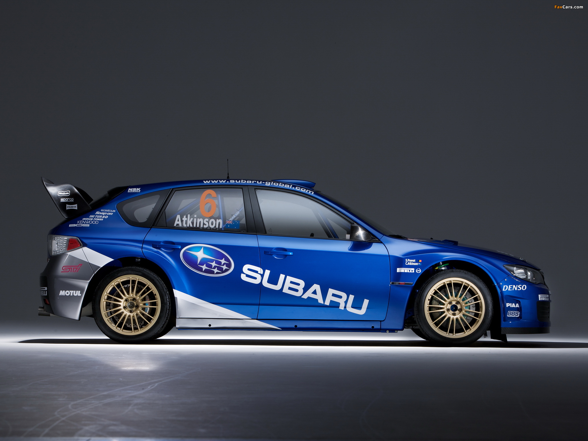 Subaru Impreza WRC 2008 wallpapers (2048 x 1536)