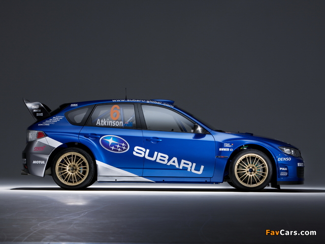 Subaru Impreza WRC 2008 wallpapers (640 x 480)