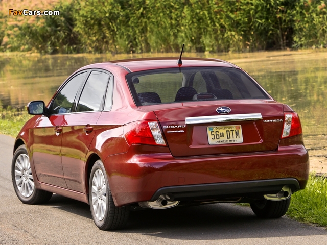 Subaru Impreza 2.5i Sedan US-spec 2010–11 photos (640 x 480)