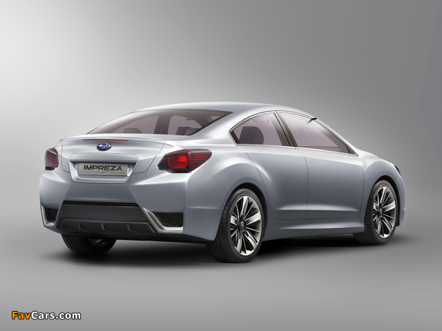 Subaru Impreza Concept 2010 wallpapers (640 x 480)