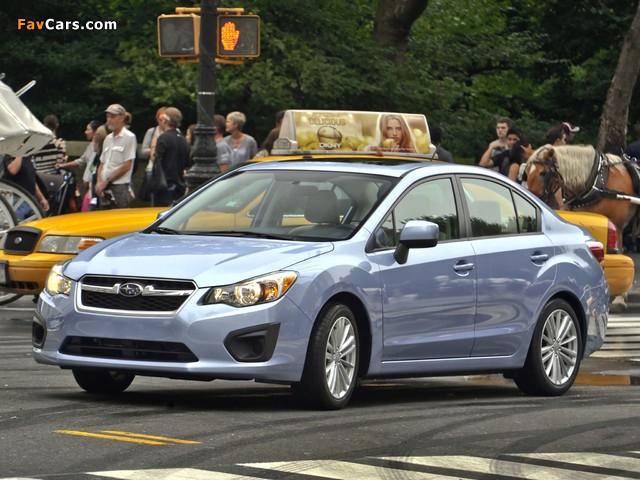 Subaru Impreza Sedan US-spec 2011 images (640 x 480)