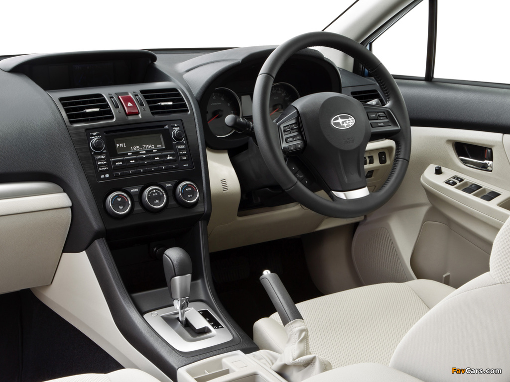 Subaru Impreza Sedan AU-spec (GJ) 2011 images (1024 x 768)