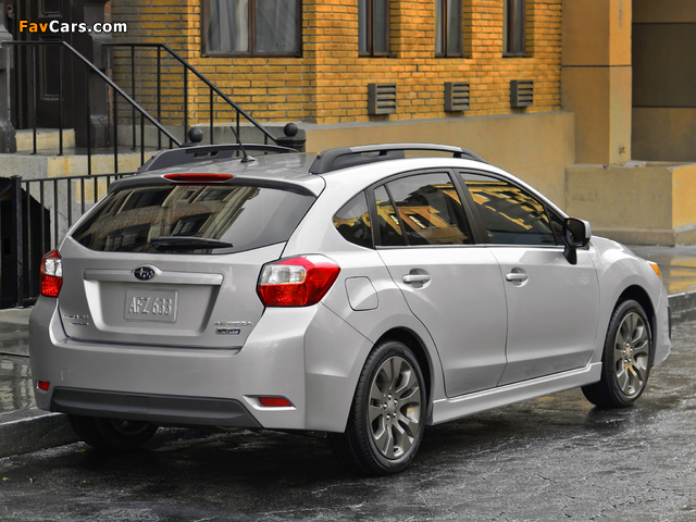 Subaru Impreza Sport Hatchback US-spec 2011 photos (640 x 480)