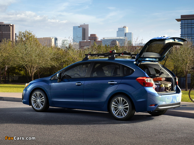 Subaru Impreza Hatchback US-spec (GP) 2011 photos (640 x 480)