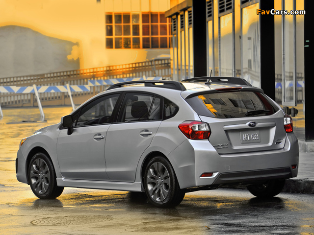 Subaru Impreza Sport Hatchback US-spec 2011 photos (640 x 480)