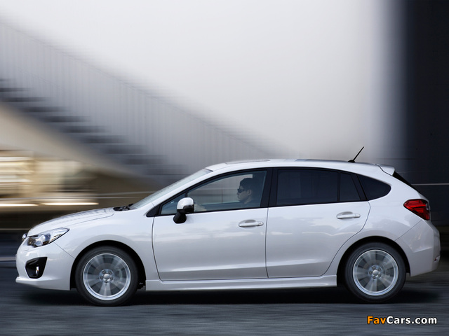 Subaru Impreza Hatchback (GP) 2011 photos (640 x 480)