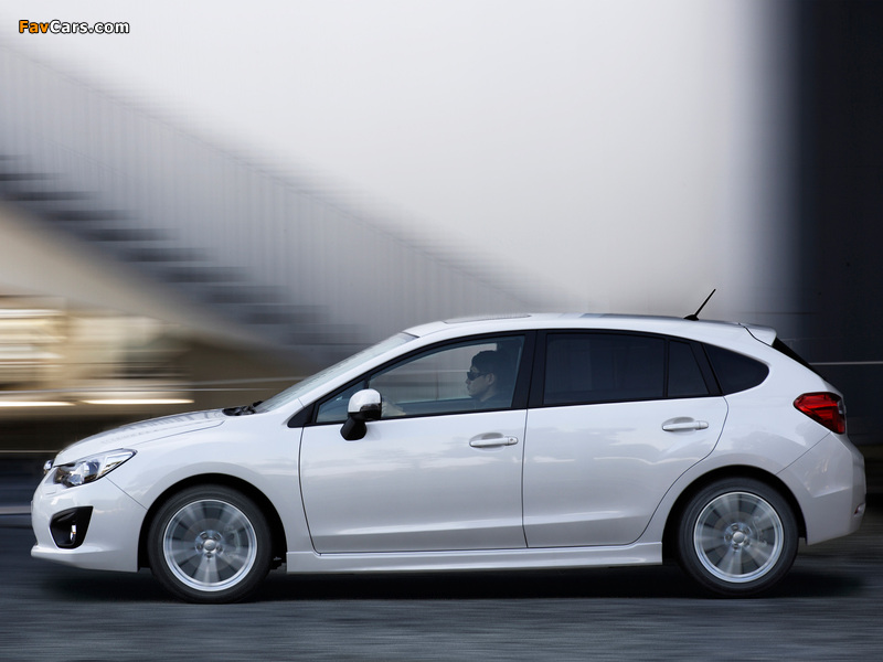 Subaru Impreza Hatchback (GP) 2011 photos (800 x 600)