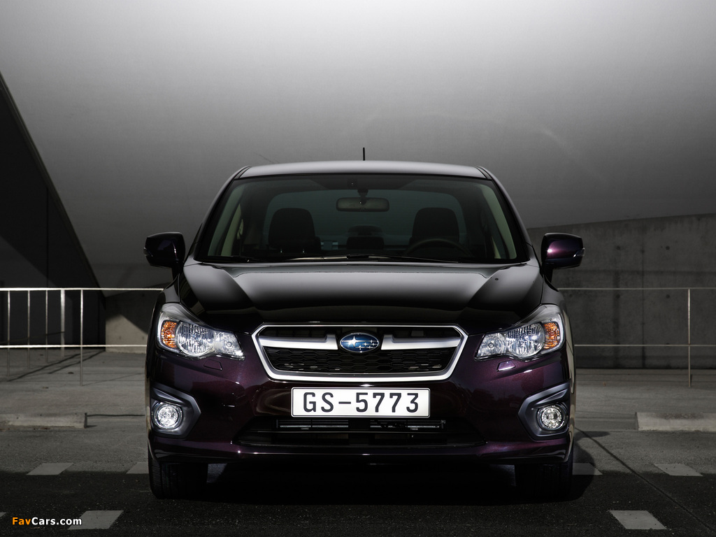 Subaru Impreza Sedan (GJ) 2011 photos (1024 x 768)
