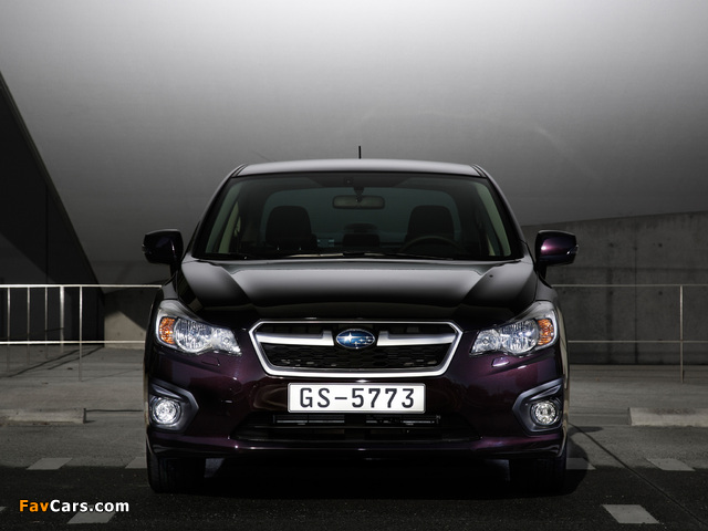 Subaru Impreza Sedan (GJ) 2011 photos (640 x 480)